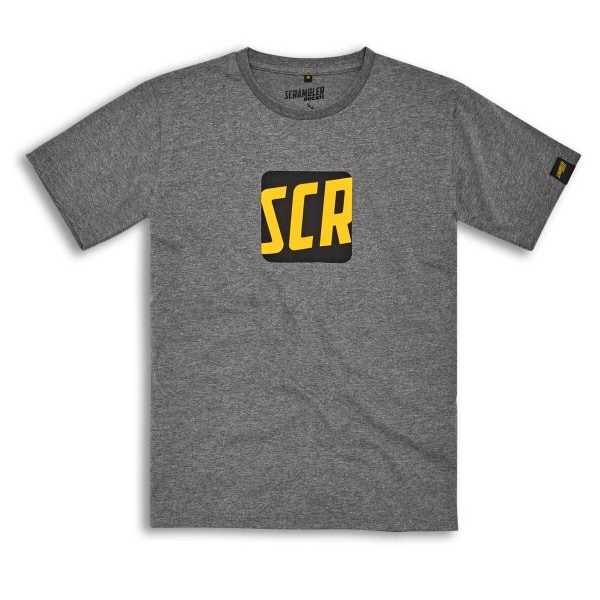 T-shirt-SCR Icon Gris