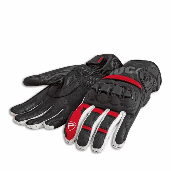 Fabric-leather gloves-Sport C4