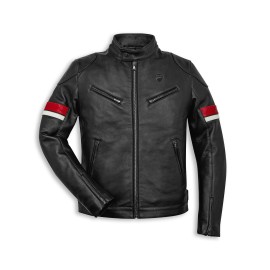 Ducatiジャケット:レザー&ウィンドプルーフ|メンズ Ducatiジャケット:レザー&ウィンドプルーフ|メンズ